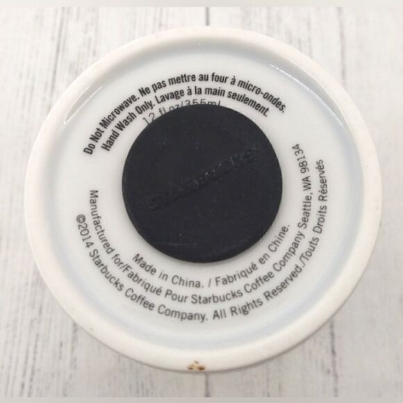 Starbucks Ceramic Coffee Tea Tumbler Cup - Picture 9 of 10